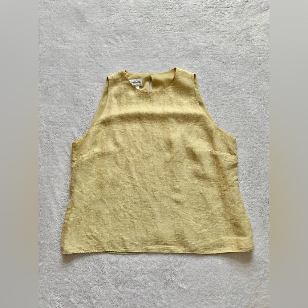 Rena Rowan Pale Yellow Top